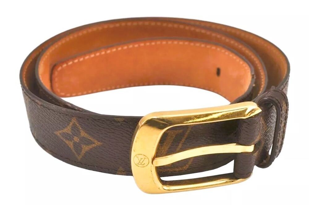 Louis Vuitton CEINTURE ELLIPSE Monogram Belt 32" date code CT2100